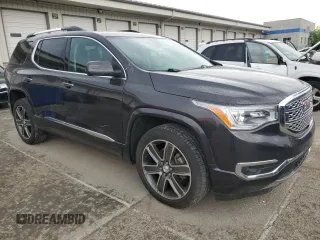 2017 GMC Acadia Denali with VIN 1GKKNXLS2HZ179850, listed as a Copart auction lot 56002315 with 133,503 mi miles and Salvage title. Bid and sale history available at DreamBid. Image 4.