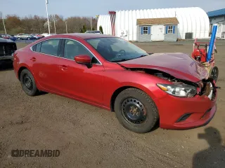 2017 Mazda Mazda6 Touring with VIN JM1GL1V59H1129408, listed as a Copart auction lot 54129295 with 90,672 mi miles and Salvage Title. Bid and sale history available at carsss.com. Image 4.
