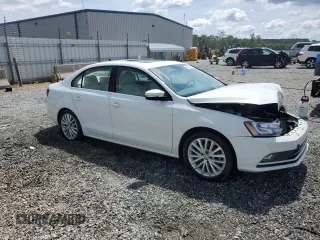 2016 Volkswagen Jetta SEL Premium with VIN 3VWL17AJ9GM210837, listed as a Copart auction lot 60285165 with 79,650 mi miles and Salvage title. Bid and sale history available at DreamBid. Image 4.