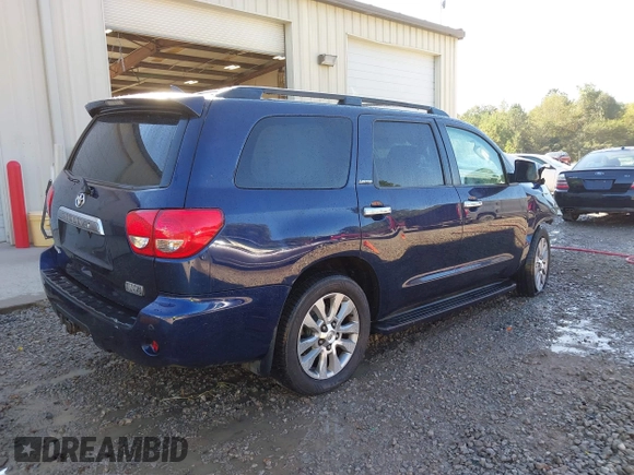 2010 Toyota Sequoia Ltd with VIN 5TDKY5G18AS029449, listed as a IAAI auction lot 40387729 with 250,906 mi miles. Bid and sale history available at carsss.com. Image 4.