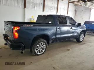 2019 Chevrolet Silverado 1500 Custom with VIN 3GCPYBEH9KG219832, listed as a Copart auction lot 49230885 with 102,272 mi miles and Salvage Title. Bid and sale history available at DreamBid. Image 3.