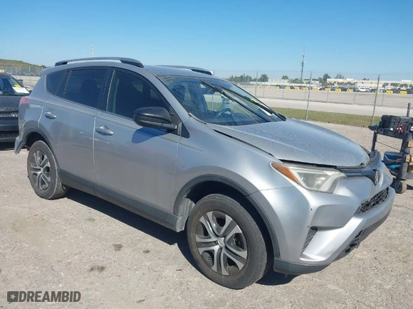 2018 Toyota RAV4 LE with VIN JTMZFREVXJJ196183, listed as a IAAI auction lot 41776107 with 82,713 mi miles. Bid and sale history available at carsss.com. Image 1.