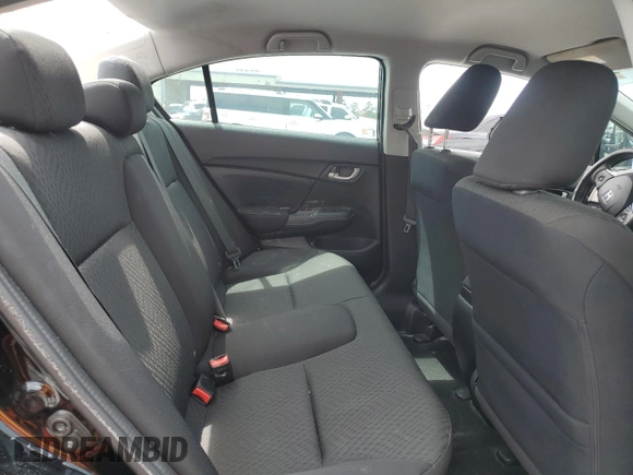 2015 Honda Civic Sedan LX with VIN 19XFB2F5XFE027337, listed as a Copart auction lot 52248465 with 89,604 mi miles and Salvage Title. Bid and sale history available at carsss.com. Image 10.