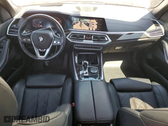 2023 BMW X5 sDrive40i with VIN 5UXCR4C0XP9N92372, listed as a Copart auction lot 63607755 with 53,159 mi miles and Salvage title. Bid and sale history available at DreamBid. Image 8.