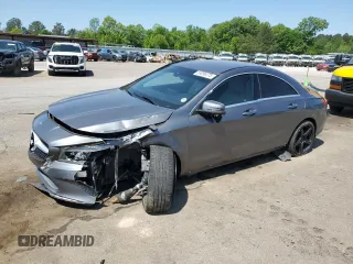2019 Mercedes-Benz CLA 250 with VIN WDDSJ4EB8KN770417, listed as a Copart auction lot 53099275 with 73,628 mi miles and Salvage title. Bid and sale history available at DreamBid. Image 1.
