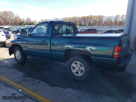1996 Dodge Ram 1500 with VIN 1B7HC16Z5TS701809, listed as a Copart auction lot 79456624 with 114,557 mi miles and Salvage Title. Bid and sale history available at carsss.com. Image 2.