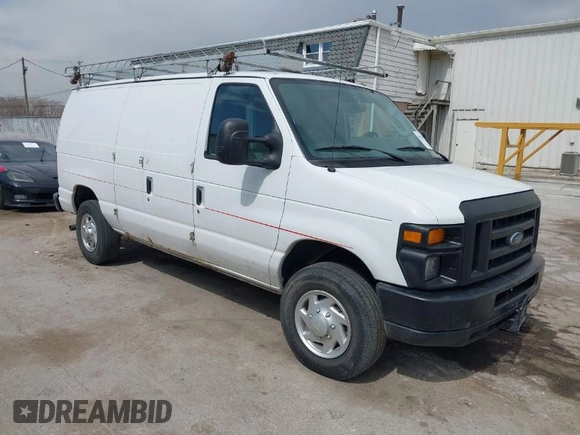 2014 Ford Econoline Cargo Super Duty Commercial with VIN 1FTSE3ELXEDA25101, listed as a IAAI auction lot 41876669 with 221,683 mi miles and . Bid and sale history available at carsss.com. Image 1.
