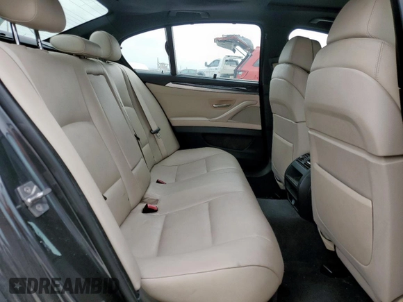 2012 BMW 5 Series 550i with VIN WBAFR9C53CDV59449, listed as a Copart auction lot 53901455 with 130,518 mi miles and Clean Title. Bid and sale history available at carsss.com. Image 10.