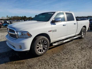 2015 Ram 1500 Laramie Limited with VIN 1C6RR7WM3FS728609, listed as a Copart auction lot 80263024 with 57,297 mi miles and Salvage title. Bid and sale history available at DreamBid. Image 1.