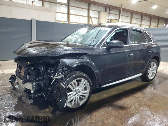 2020 Audi Q5 Premium Plus with VIN WA1BNAFY1L2070462, listed as a Copart auction lot 46862725 with 94,230 mi miles and Clean Title. Bid and sale history available at carsss.com. Image 1.