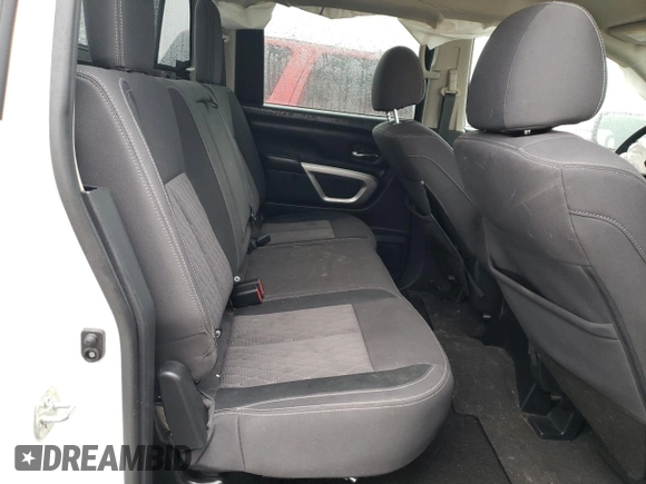 2021 Nissan Titan S with VIN 1N6AA1EC2MN529675, listed as a Copart auction lot 86612844 with 56,597 mi miles and Salvage title. Bid and sale history available at DreamBid. Image 10.