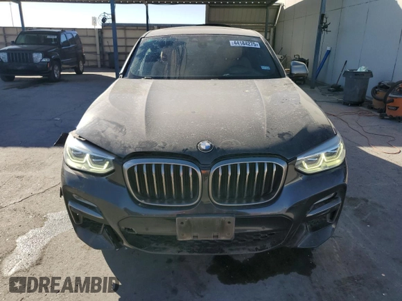 2019 BMW X4 M40i with VIN 5UXUJ5C50K9A33129, listed as a Copart auction lot 44184275 with 88,286 mi miles and Salvage title. Bid and sale history available at DreamBid. Image 5.