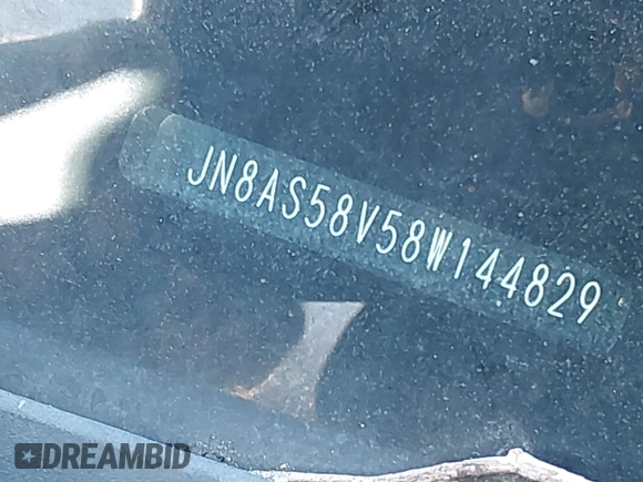 2008 Nissan Rogue SL with VIN JN8AS58V58W144829, listed as a IAAI auction lot 42039859 with 211,372 mi miles and . Bid and sale history available at DreamBid. Image 12.