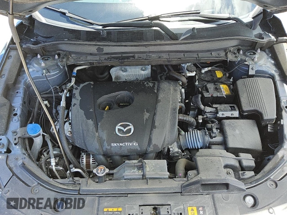 2024 Mazda CX-5 S Carbon Edition z VIN JM3KFBCL3R0481732, wystawiony jako Copart lot #56997135 z przebiegiem 32 887 mil mil oraz Tytuł czysty. Historia ofert i sprzedaży dostępna na DreamBid. Obrazek 11.