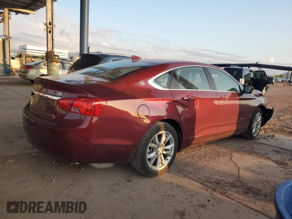 2016 Chevrolet Impala LT with VIN 1G1115S36GU163530, listed as a Copart auction lot 55420265 with 47,920 mi miles and Salvage Title. Bid and sale history available at DreamBid. Image 3.