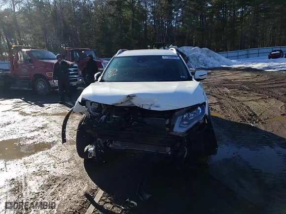 2020 Nissan Rogue SV with VIN KNMAT2MT8LP519899, listed as a Copart auction lot 47006875 with 157,461 mi miles and Salvage Title. Bid and sale history available at carsss.com. Image 11.