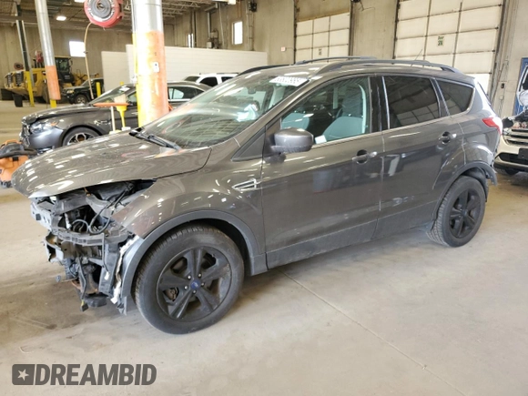 2015 Ford Escape SE with VIN 1FMCU0GX9FUB43465, listed as a Copart auction lot 53802985 with 93,817 mi miles and Salvage Title. Bid and sale history available at carsss.com. Image 1.