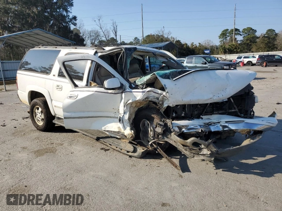 2002 Chevrolet Suburban LS with VIN 1GNFK16Z02J206522, listed as a Copart auction lot 44322465 with 0 mi miles and Salvage Title. Bid and sale history available at carsss.com. Image 4.