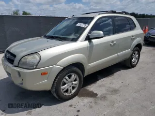 2006 Hyundai Tucson GLS with VIN KM8JN72D26U352802, listed as a Copart auction lot 53837275 with 82,166 mi miles and Salvage title. Bid and sale history available at DreamBid. Image 1.