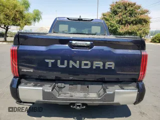 2023 Toyota Tundra Capstone Hybrid with VIN 5TFVC5DBXPX033319, listed as a Copart auction lot 73779344 with 9,723 mi miles and Salvage title. Bid and sale history available at DreamBid. Image 6.