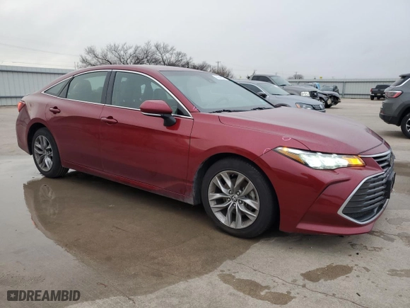 2022 Toyota Avalon XLE with VIN 4T1JZ1FB0NU076595, listed as a Copart auction lot 86649934 with 57,024 mi miles and Salvage Title. Bid and sale history available at carsss.com. Image 4.