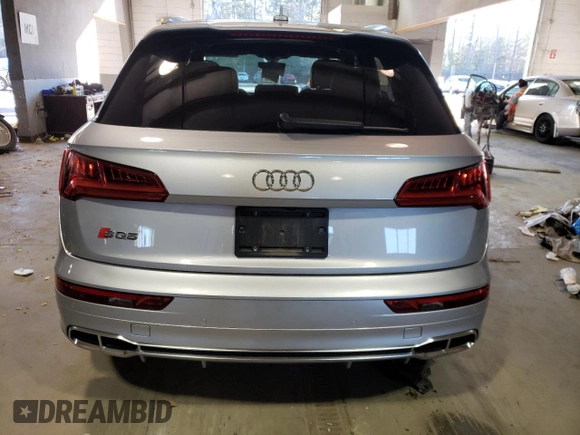 2019 Audi SQ5 Premium Plus with VIN WA1B4AFY8K2121442, listed as a Copart auction lot 80944933 with 44,179 mi miles and . Bid and sale history available at DreamBid. Image 6.