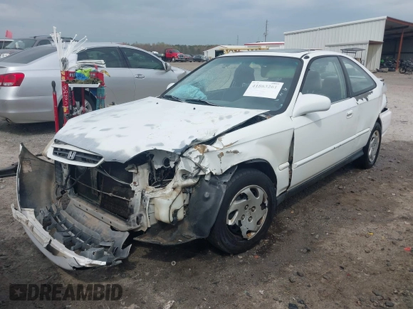 1996 Honda Civic EX with VIN 1HGEJ8249TL067640, listed as a IAAI auction lot 41863261 with 255,326 mi miles. Bid and sale history available at carsss.com. Image 18.