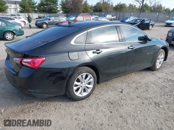 2022 Chevrolet Malibu LT with VIN 1G1ZD5ST4NF173503, listed as a IAAI auction lot 41909291 with 72,442 mi miles and . Bid and sale history available at DreamBid. Image 4.