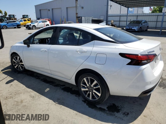 2025 Nissan Versa SV z VIN 3N1CN8EV1SL817021, wystawiony jako Copart lot #58667985 z przebiegiem 14 085 mil mil oraz Szkoda całkowita • Salvage title. Historia ofert i sprzedaży dostępna na DreamBid. Obrazek 2.
