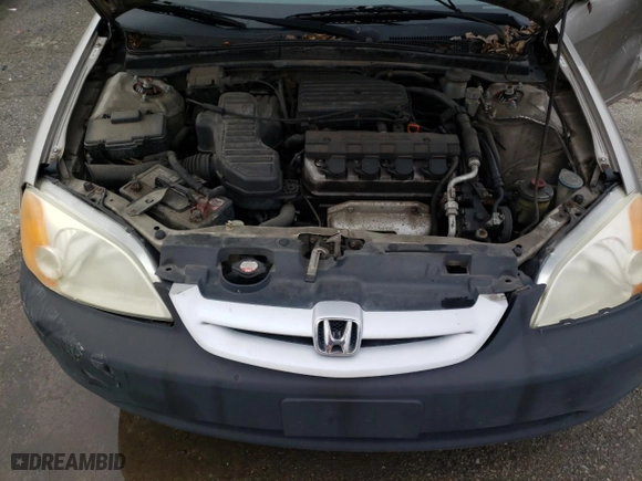 2002 Honda Civic LX with VIN 1HGEM21542L019816, listed as a Copart auction lot 84825424 with 139,051 mi miles and Salvage Title. Bid and sale history available at carsss.com. Image 11.