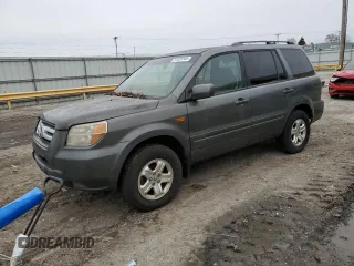 2008 Honda Pilot VP with VIN 5FNYF282X8B015752, listed as a Copart auction lot 51028105 with 124,990 mi miles and Clean Title. Bid and sale history available at DreamBid. Image 1.