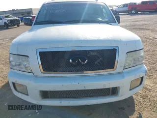 2008 Infiniti QX56 with VIN 5N3AA08D88N900140, listed as a IAAI auction lot 41771639 with 1 mi miles. Bid and sale history available at carsss.com. Image 6.