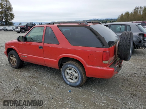 2000 Chevrolet Blazer LS с VIN 1GNCT18W5YK210040, выставлен на аукционе Copart как лот 73253404 с пробегом Не указан миль и Чистый • Clean title. История ставок и продаж доступна на DreamBid. Изображение 2.