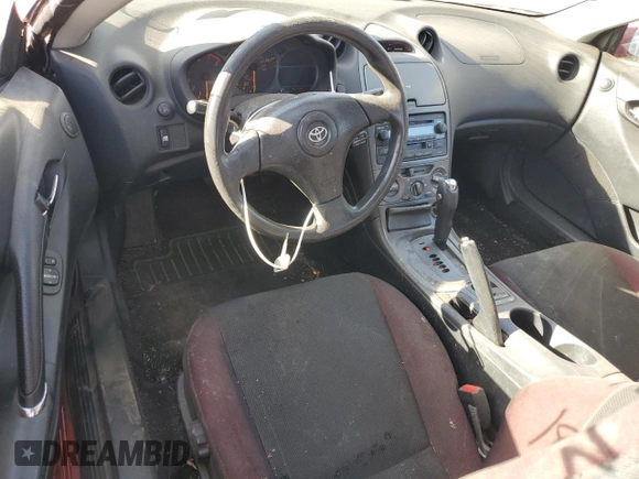 2003 Toyota Celica GT with VIN JTDDR32T730166231, listed as a Copart auction lot 74441834 with 187,022 mi miles and Salvage Title. Bid and sale history available at carsss.com. Image 8.