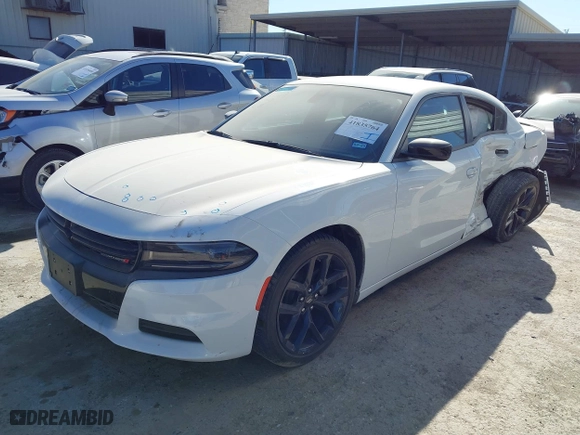 2023 Dodge Charger SXT with VIN 2C3CDXBG2PH532025, listed as a IAAI auction lot 41835764 with 9,815 mi miles. Bid and sale history available at carsss.com. Image 17.
