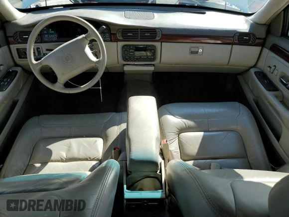 1998 Cadillac DeVille with VIN 1G6KD54Y6WU702886, listed as a Copart auction lot 42737665 with 106,454 mi miles and Salvage Title. Bid and sale history available at carsss.com. Image 8.
