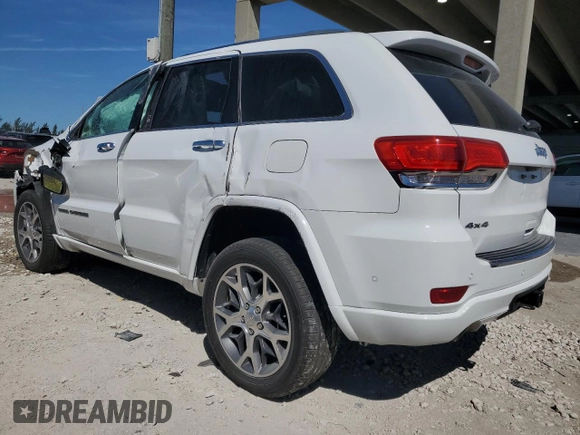 2019 Jeep Grand Cherokee High Altitude with VIN 1C4RJFCT3KC636233, listed as a Copart auction lot 48030785 with 65,257 mi miles and Non repairable. Bid and sale history available at DreamBid. Image 2.
