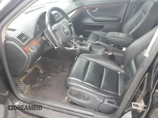 2004 Audi A4 3.0L с VIN WAULT68E54A165949, выставлен на аукционе Copart как лот 52155185 с пробегом 220 873 миль миль и Списание • Salvage title. История ставок и продаж доступна на DreamBid. Изображение 7.