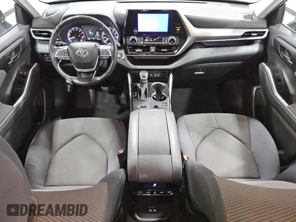 2023 Toyota Highlander L z VIN 5TDKDRAH5PS505318, wystawiony jako Copart lot #55865355 z przebiegiem 44 616 mil mil oraz Czysty tytuł • Clean title. Historia ofert i sprzedaży dostępna na DreamBid. Obrazek 8.