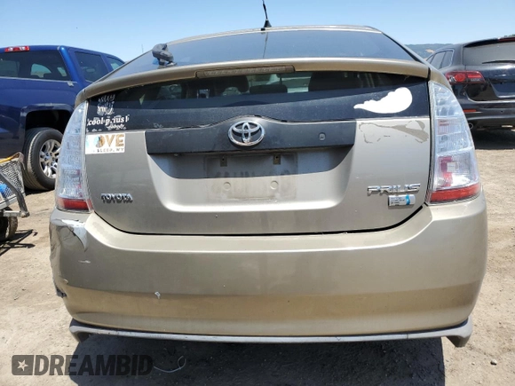 2008 Toyota Prius z VIN JTDKB20U787719055, wystawiony jako Copart lot #57648485 z przebiegiem 226 869 mil mil oraz Szkoda całkowita • Salvage title. Historia ofert i sprzedaży dostępna na DreamBid. Obrazek 6.