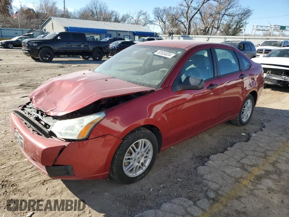 2010 Ford Focus SE with VIN 1FAHP3FN4AW212813, listed as a Copart auction lot 47307065 with 191,897 mi miles and Salvage Title. Bid and sale history available at carsss.com. Image 1.