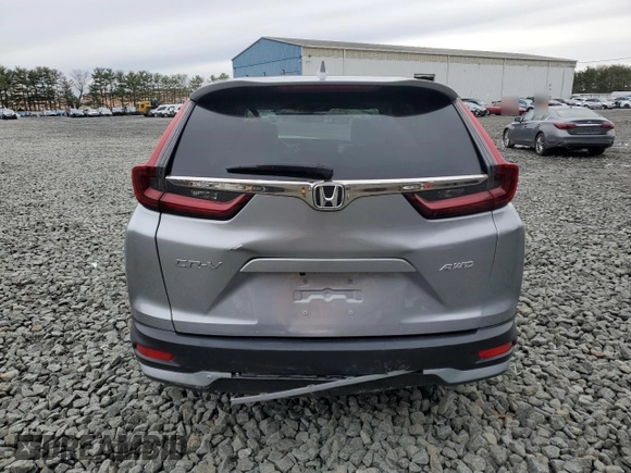 2021 Honda CR-V EX-L with VIN 2HKRW2H82MH604007, listed as a Copart auction lot 52977285 with 40,349 mi miles and Salvage title. Bid and sale history available at DreamBid. Image 6.