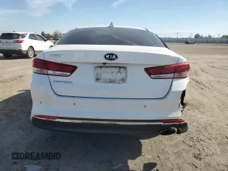 2018 Kia Optima S with VIN 5XXGT4L33JG258886, listed as a Copart auction lot 50762385 with 91,982 mi miles and Salvage title. Bid and sale history available at DreamBid. Image 6.