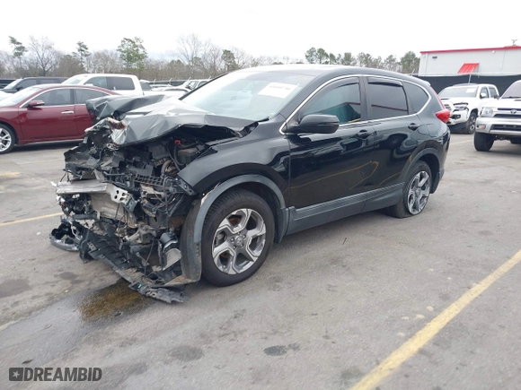 2019 Honda CR-V EX-L with VIN 2HKRW2H89KH661382, listed as a IAAI auction lot 41610746 with 89,831 mi miles. Bid and sale history available at carsss.com. Image 17.