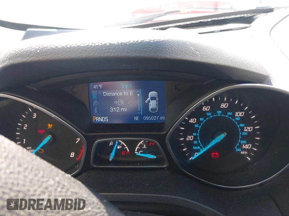 2015 Ford Escape SE with VIN 1FMCU9GX5FUB15747, listed as a IAAI auction lot 41741531 with 95,027 mi miles. Bid and sale history available at carsss.com. Image 7.