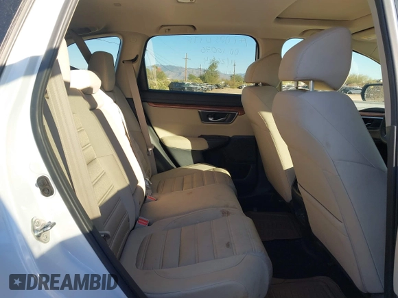 2019 Honda CR-V EX with VIN 5J6RW1H55KA037015, listed as a IAAI auction lot 41034642 with 38,534 mi miles and . Bid and sale history available at DreamBid. Image 8.