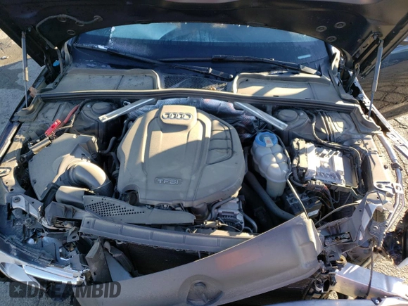 2017 Audi A4 Premium with VIN WAUGNAF45HN025925, listed as a Copart auction lot 68940432 with 53,094 mi miles. Bid and sale history available at carsss.com. Image 12.