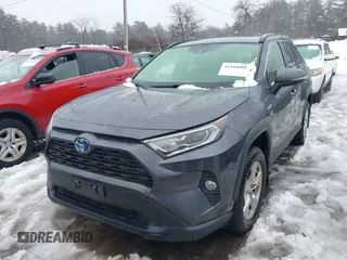 2021 Toyota RAV4 Hybrid XLE with VIN JTMRWRFVXMD127527, listed as a IAAI auction lot 41568988 with 66,358 mi miles. Bid and sale history available at carsss.com. Image 6.