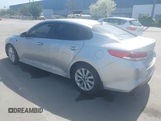 2018 Kia Optima LX with VIN 5XXGT4L31JG267716, listed as a IAAI auction lot 41890611 with 63,491 mi miles and . Bid and sale history available at carsss.com. Image 3.