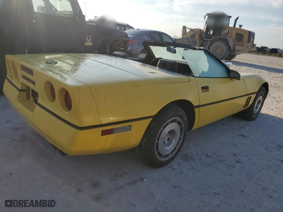 1986 Chevrolet Corvette with VIN 1G1YY6788G5905988, listed as a Copart auction lot 75084264 with 44,985 mi miles and Salvage Title. Bid and sale history available at carsss.com. Image 5.